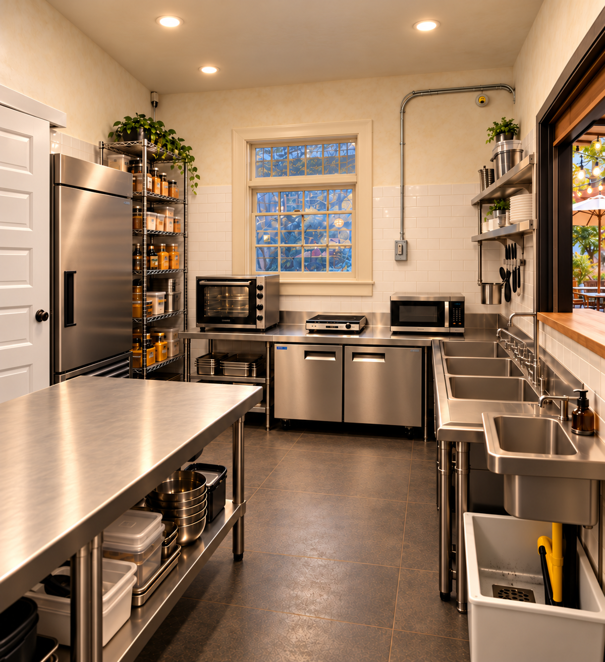 Commercial Kitchen 