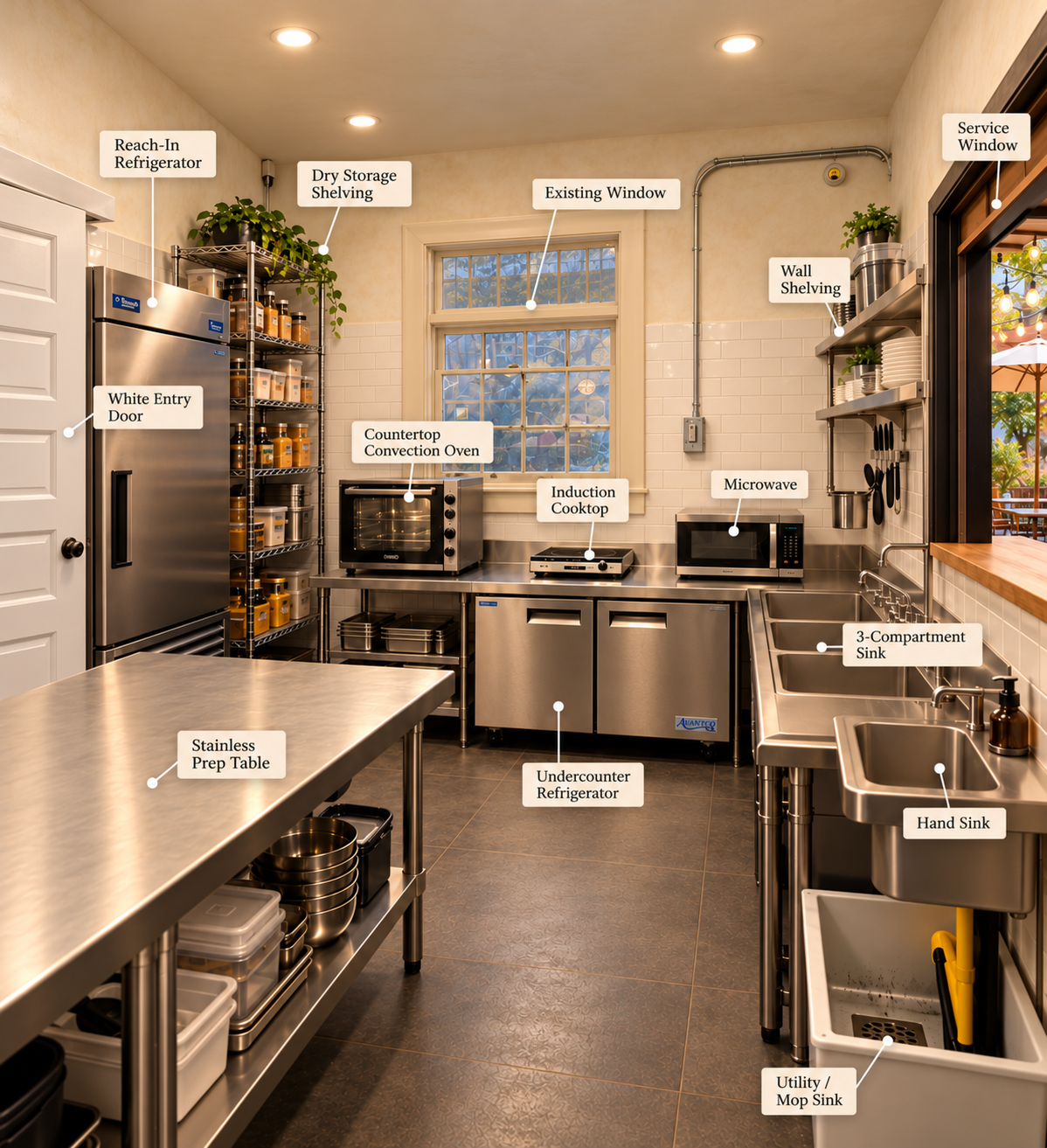 Commercial Kitchen 